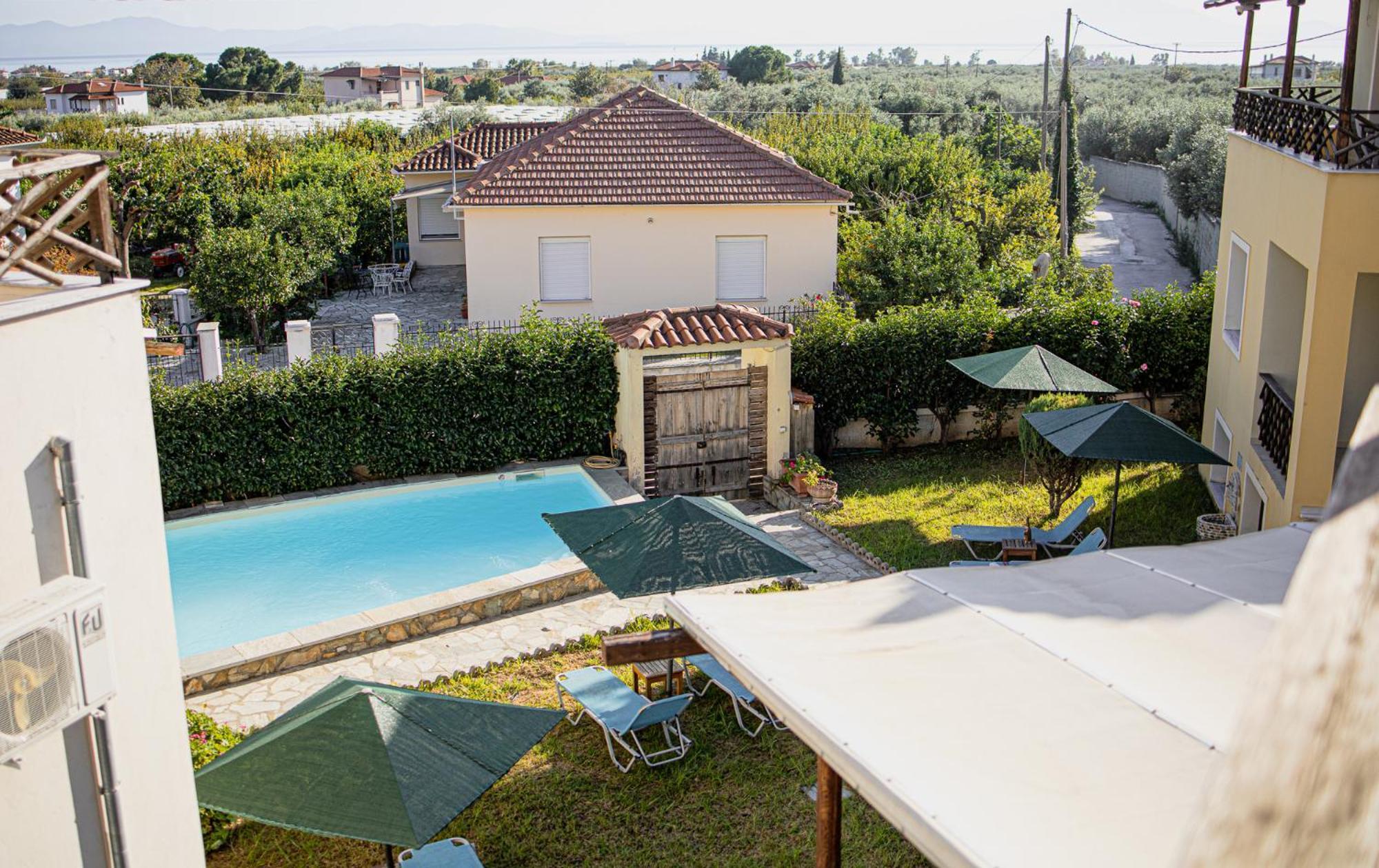 Villa Eridos Káto Lekhónia Exteriér fotografie