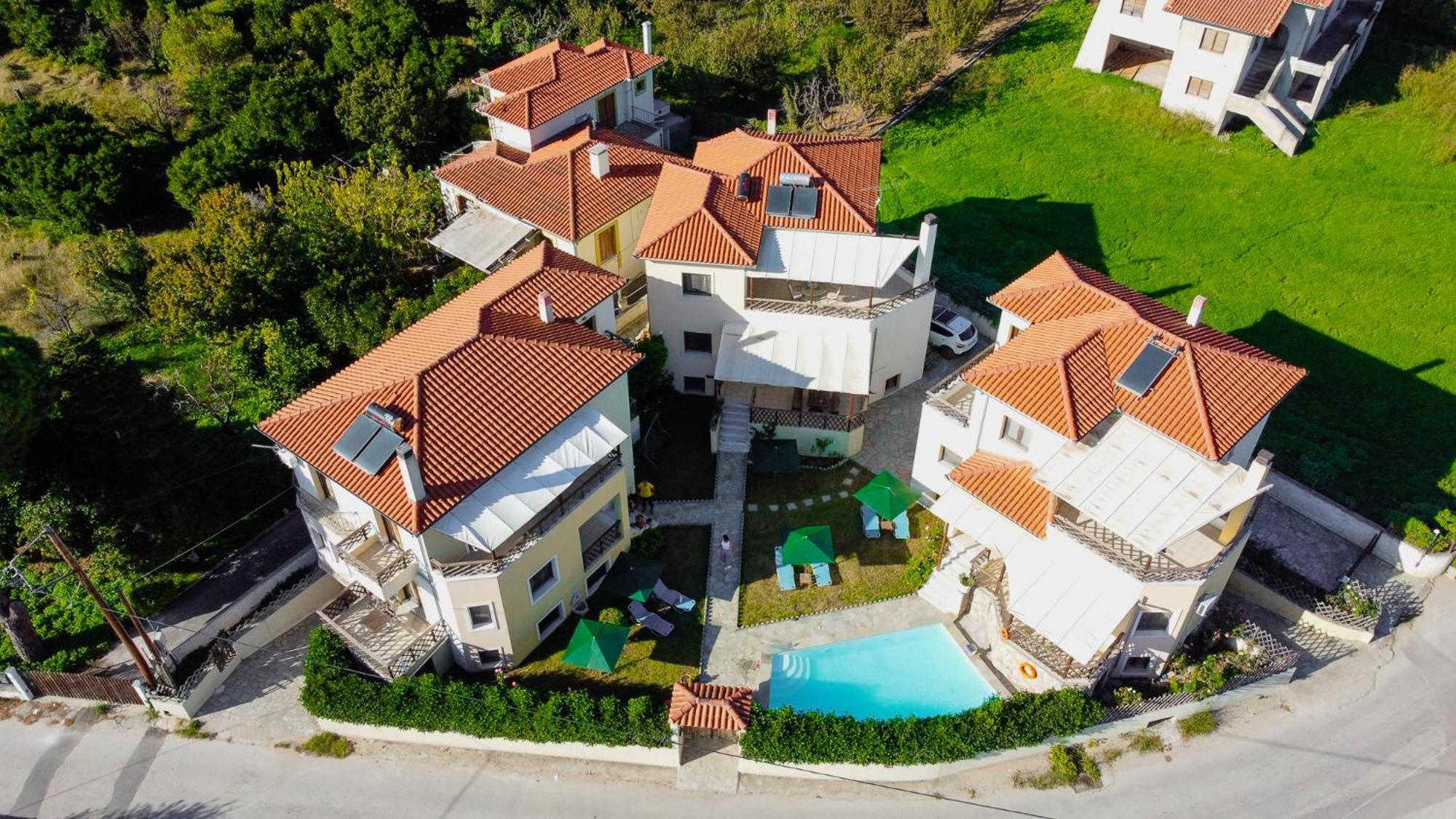 Villa Eridos Káto Lekhónia Exteriér fotografie