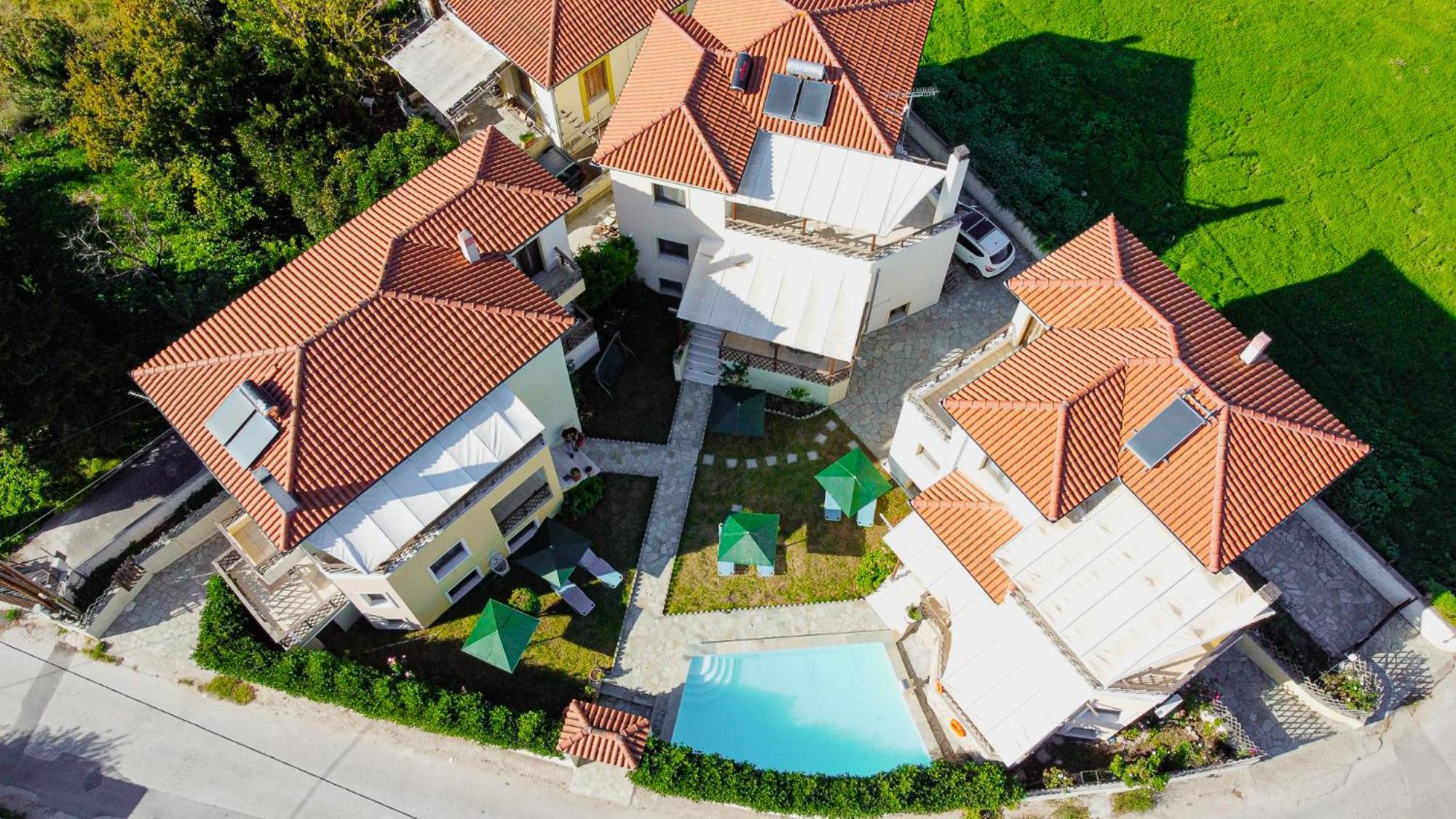 Villa Eridos Káto Lekhónia Exteriér fotografie